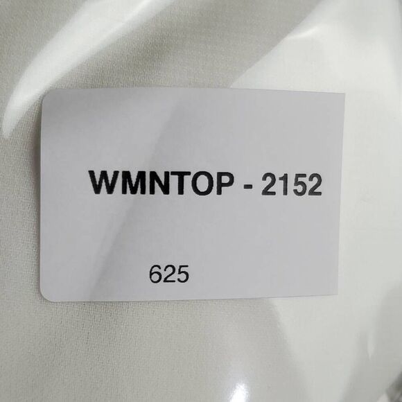 White Flutter Sleeve Midi Dress Women’s Size Unknown V-Neck Lined Elastic Waist - Picture 10 of 10